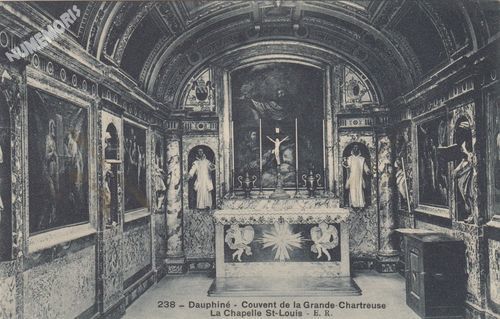 238 Dauphin&eacute; couvent de la Grande-Chartreuse la chapelle St-Louis ER
