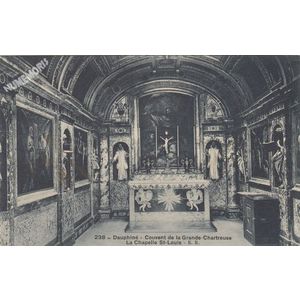 238 Dauphin&eacute; couvent de la Grande-Chartreuse la chapelle St-Louis ER