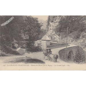 156 la Grande-Chartreuse entr&eacute;e du D&eacute;sert par le Sappey le grand Logis LL