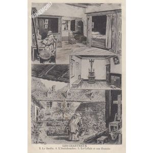 les Chartreux 3. le jardin 4. l'antichambre 5. la cellule et son oratoire