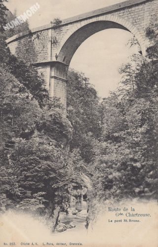 route de la Gde. Chartreuse le pont St. Bruno