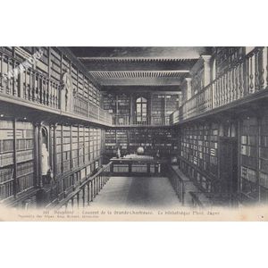 241 Dauphin&eacute; Couvent de la Grande Chartreuse la Biblioth&egrave;que