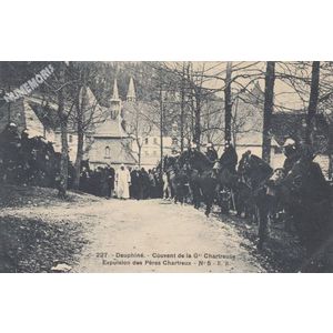 227 Dauphin&eacute;  Couvent de la Gde Chartreuse Expulsion des P&egrave;res Chartreux n� 5 ER