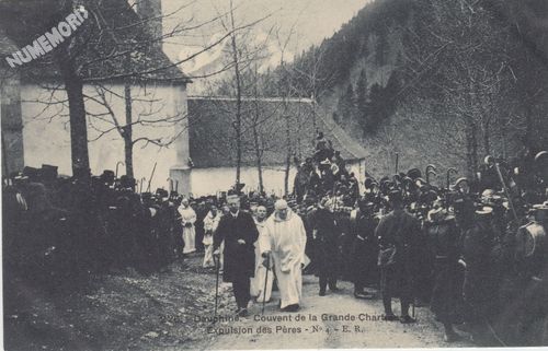 226 Dauphin&eacute; Couvent de la Grande Chartreuse Expulsion des P&egrave;res n� 4 ER