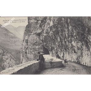 JG 035 route de Saint-Pierre-d'Entremont entr&eacute;e du tunnel le Frou