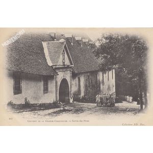227 couvent de la Grande-Chartreuse sortie des P&egrave;res