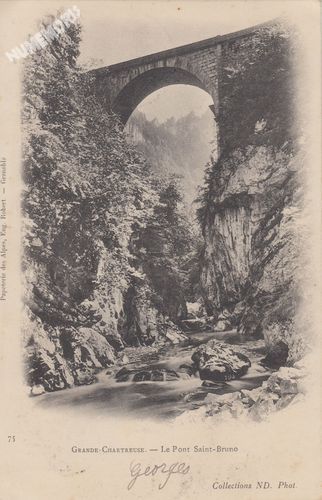 075 Grande-Chartreuse le Pont Saint-Bruno