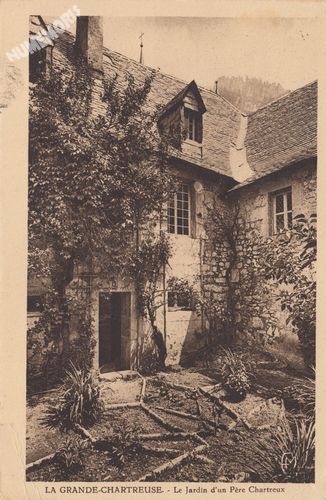 la Grande-Chartreuse le jardin d'un P&egrave;re Chartreux