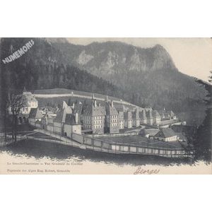 la Grande-Chartreuse vue g&eacute;n&eacute;rale du couvent