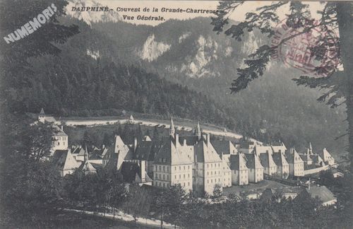 Dauphin&eacute; couvent de la Grande-Chartreuse vue g&eacute;n&eacute;rale