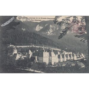 Dauphin&eacute; couvent de la Grande-Chartreuse vue g&eacute;n&eacute;rale