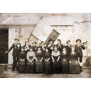 conscrits de Saint Etienne de Crossey en 1911