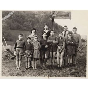 Tolvon (Saint Etienne de Crossey) : &eacute;cole en 1959-60