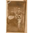 carte-photo de montfrinauds vers 1920