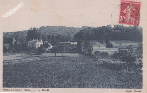 Montferrat (Isère) le Rutiff