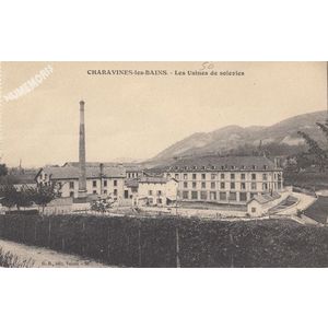 GD 076 Charavines-les-Bains les usines de soierie