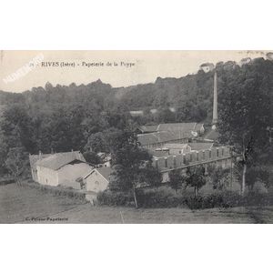 025 Rives (Is&egrave;re) papeterie de la Poype