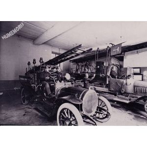 Rives : la Grande Fabrique les pompiers apr&egrave;s 1908