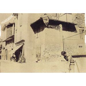 Rives : rue Janin Coste (rue de la R&eacute;publique) en 1894