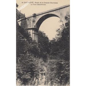 054 Dauphin&eacute; route de la Grande-Chartreuse le pont Saint-Bruno