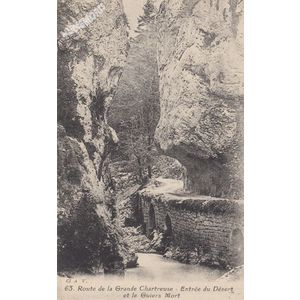 063 route de la Grande Chartreuse entr&eacute;e du d&eacute;sert et le Guiers Mort