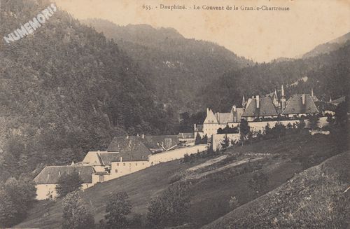 655 Dauphin&eacute; couvent de la Grande-Chartreuse