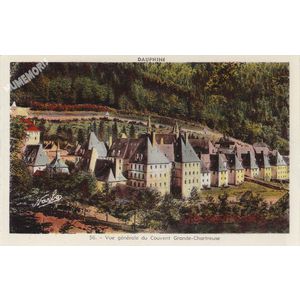 056 vue générale du couvent Grande-Chartreuse