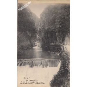 359 Dauphin&eacute; route de la Grande Chartreuse entr&eacute;e du d&eacute;sert chute du Guiers