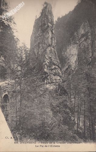403 Dauphin&eacute; route de la Grande Chartreuse le Pic de l'Oeillette
