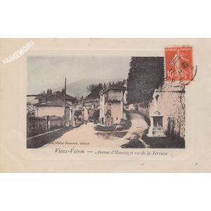 Vieux Voiron avenue d'Haussez et rue de la Terrasse