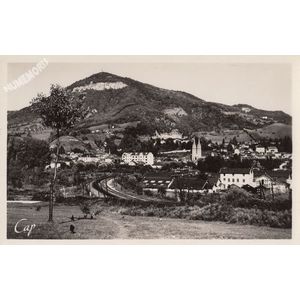 053 Voiron vue g&eacute;n&eacute;rale et N.-D. de Vouise