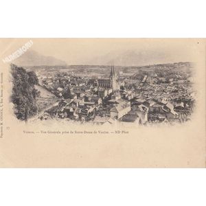 057 Voiron vue g&eacute;n&eacute;rale prise de Notre-Dame de Vou&iuml;se ND Phot
