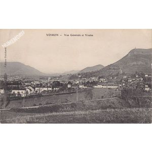 Voiron vue générale et Vouise