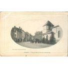 Voiron l'eglise Sermorens et le Faubourg