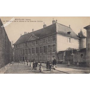Moirans (Is&egrave;re) le ch&acirc;teau de La Motte et la Grande Grille