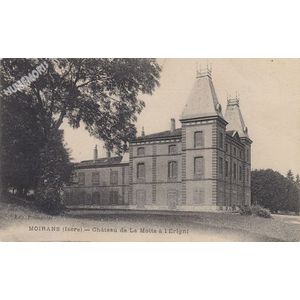 Moirans (Is&egrave;re) ch&acirc;teau de La Motte &agrave; l'Erigny