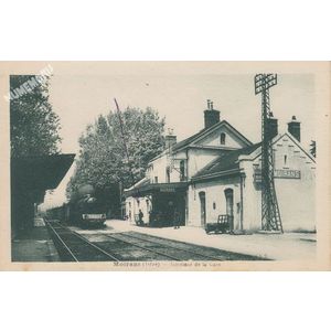 Moirans (Is&egrave;re) int&eacute;rieur de la gare