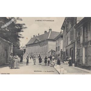 L'Is&egrave;re pittoresque Moirans la Grand'Rue