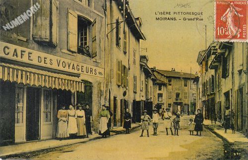 Moirans cp rues et places