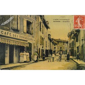 L'Is&egrave;re pittoresque Moirans Grand'Rue