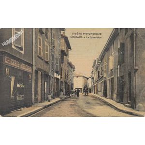 L'Is&egrave;re pittoresque Moirans la Grand'Rue