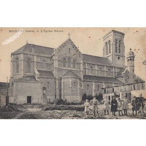 Moirans (Is&egrave;re) l'Eglise neuve