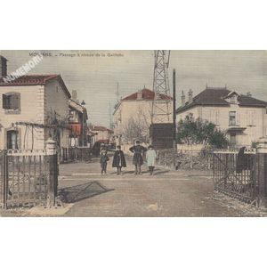 Moirans passage &agrave; niveau de la Galifette