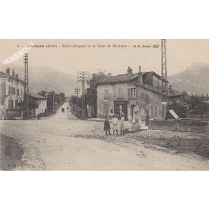 009 Moirans (Is&egrave;re) Saint Jacques et la dent de Moirans