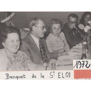 Saint Eloi f&ecirc;t&eacute; &agrave; Bonpertuis en 1972