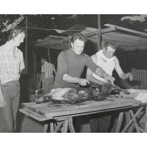 Saint Blaise du Buis : f&ecirc;te en 1977