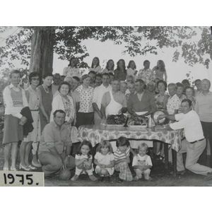 Saint Blaise du Buis : f&ecirc;te en 1975