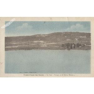 Charavines-les-Bains le lac versas et la Sylve B&eacute;nite