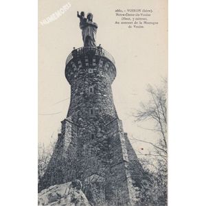 2660 Voiron (Isère) Notre-Dame de Vouise (Haut. 7 mètres). Au sommet de la montagne de Vouise