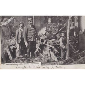 Explosion du bureau de tabac Billaudaz